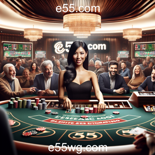 Descubra a Experiência dos Jogos Ao Vivo no e55.com